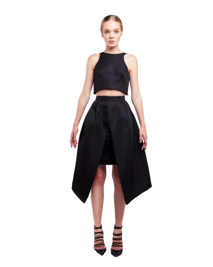 TWO PIECE MIDI DRESS