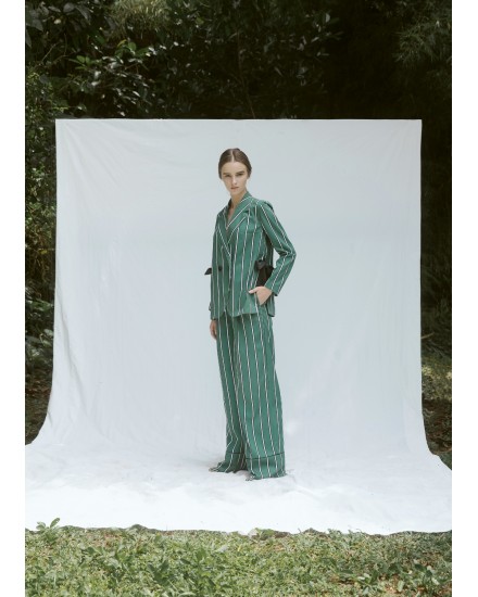 Semi Wool Wide Leg Pants 