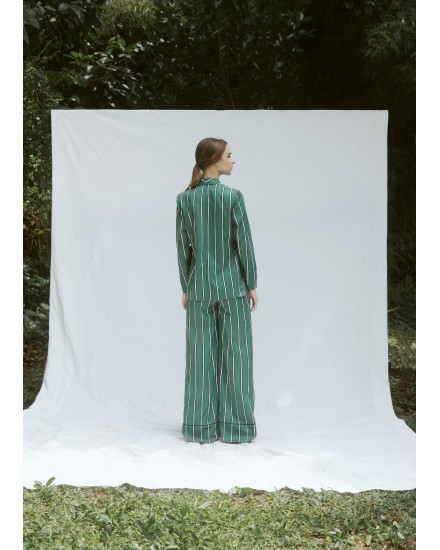 Semi Wool Wide Leg Pants 