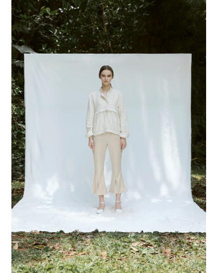 Flare Pants with Slits 